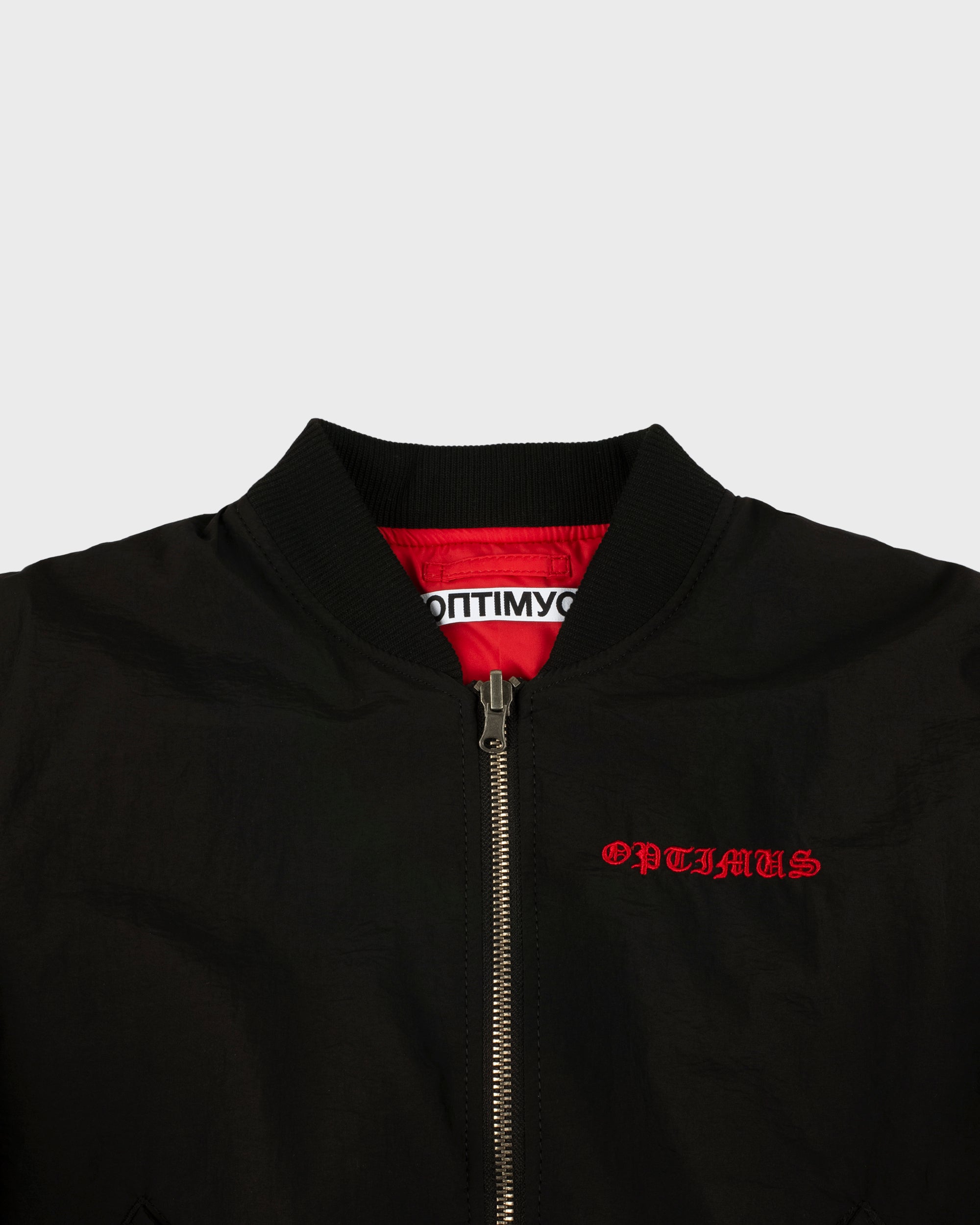JACKET “JESTER” BLACK/RED