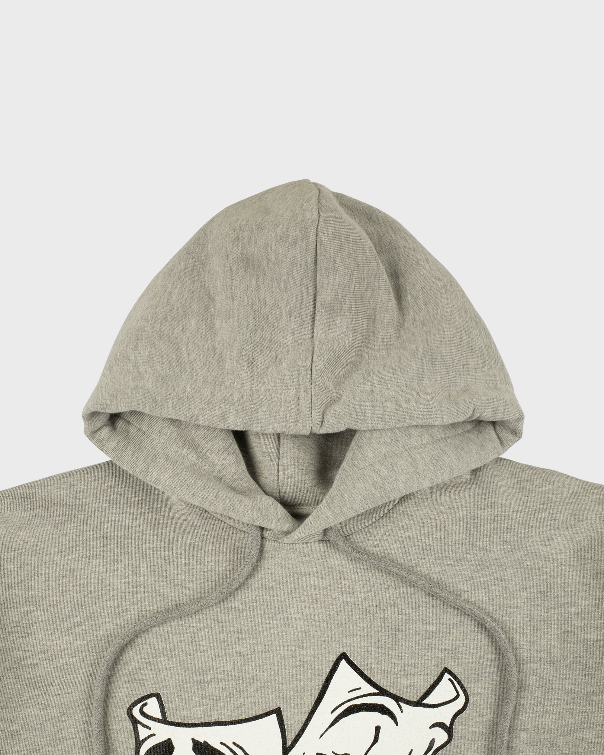 HOODIE “HAPPY & SAD” GREY