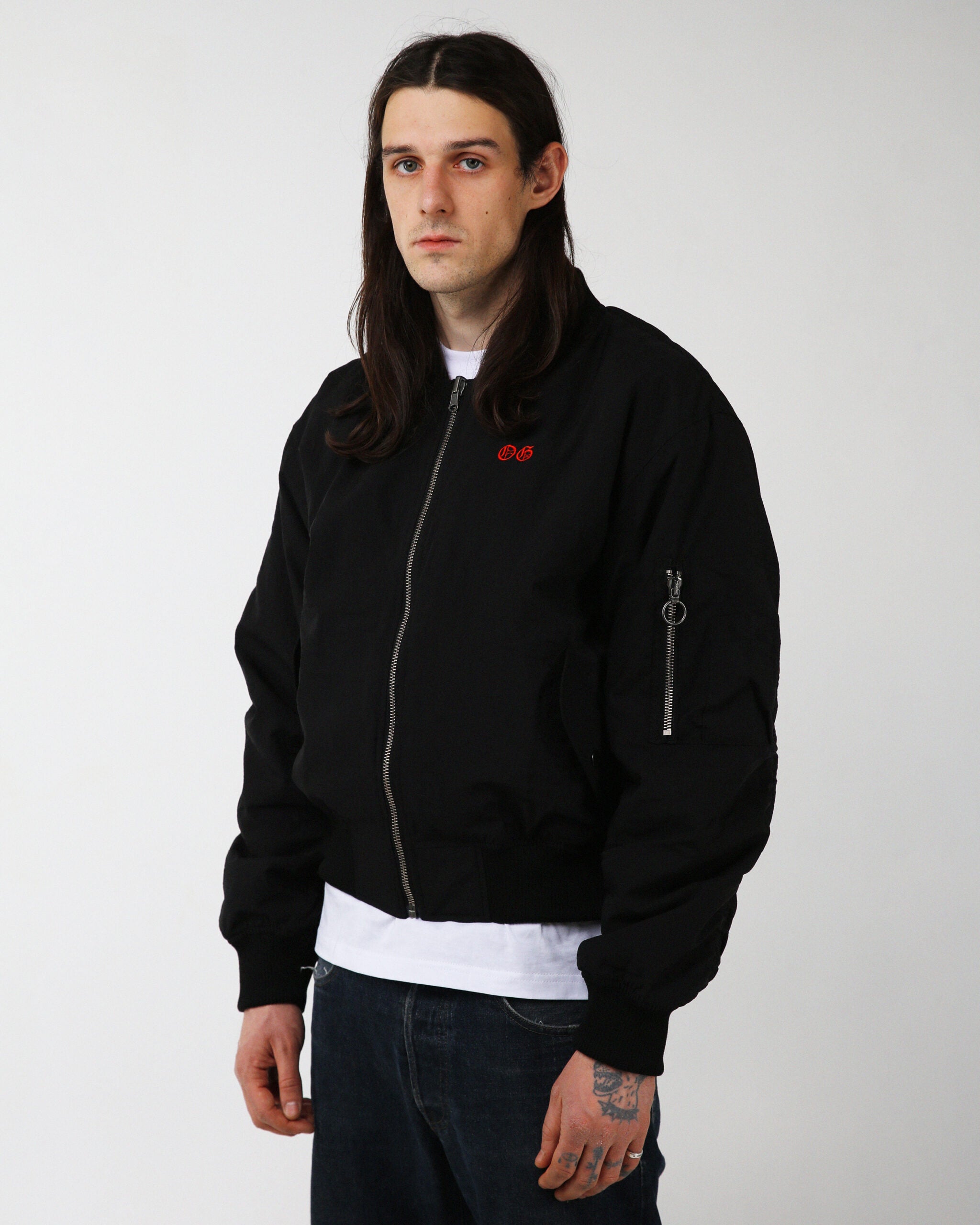 JACKET "OG" BLACK/RED