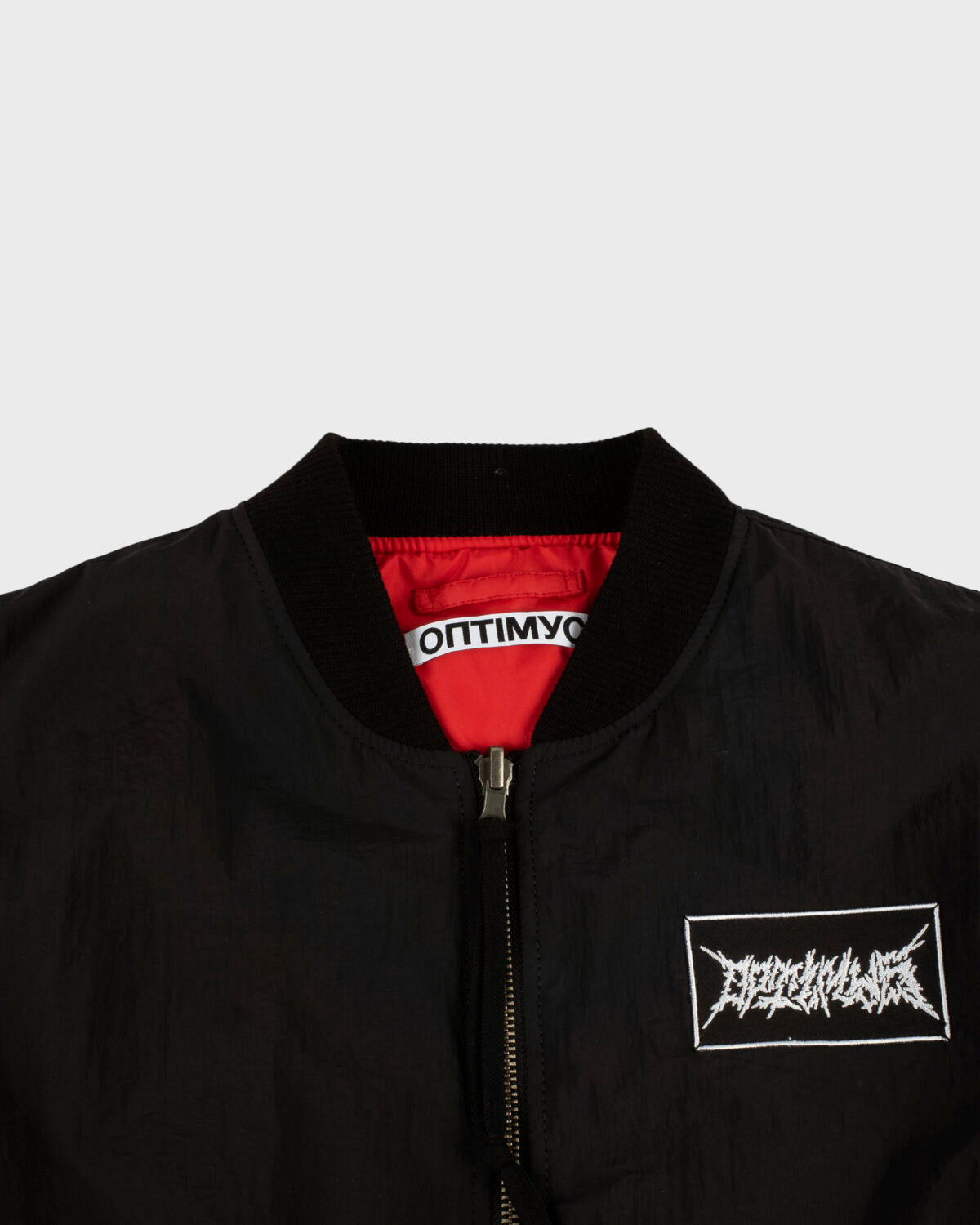 JACKET “SOUND” BLACK/RED