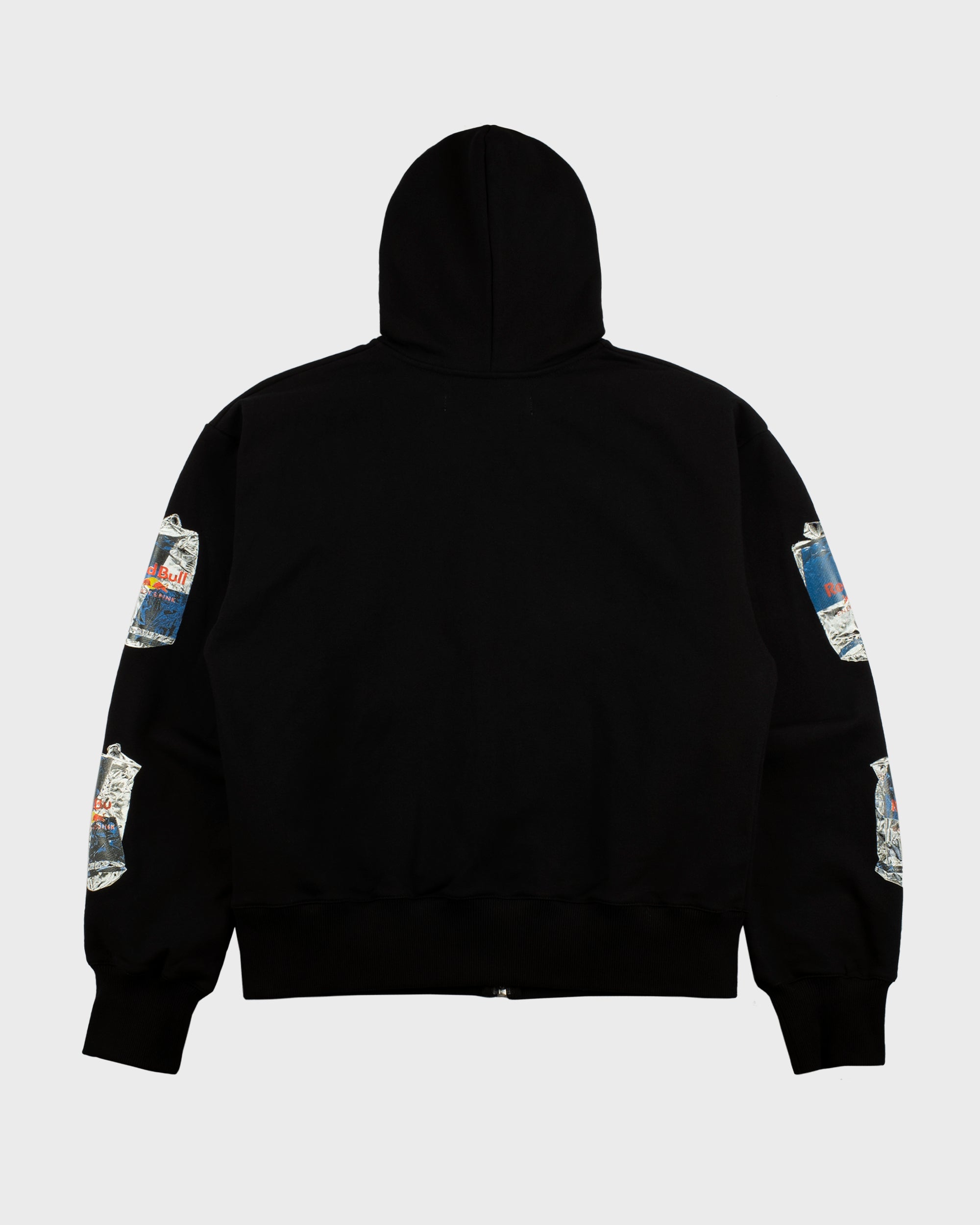 ZIP HOODIE "BULL" BLACK