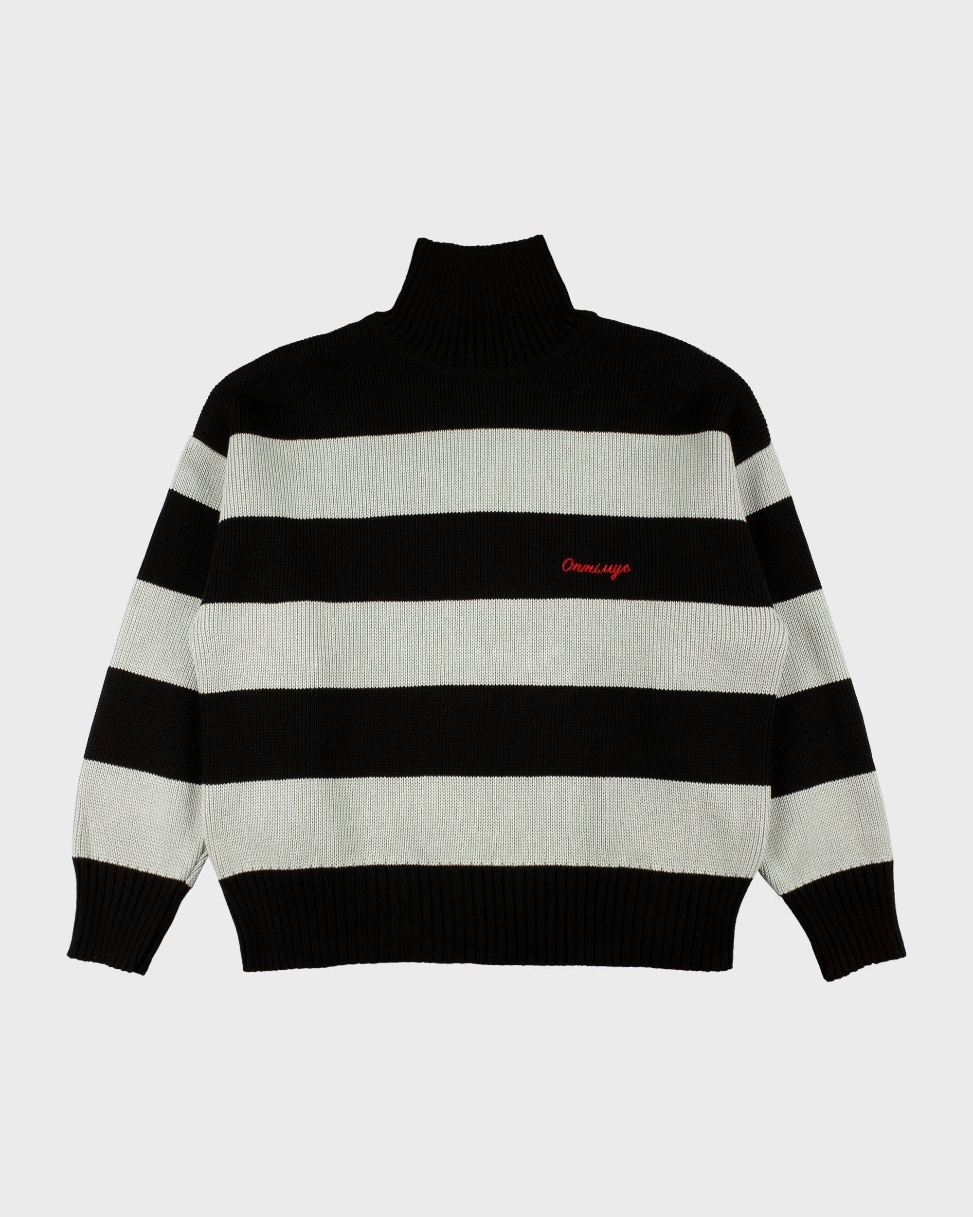 SWEATER “SIMPLE” BLACK/GREY