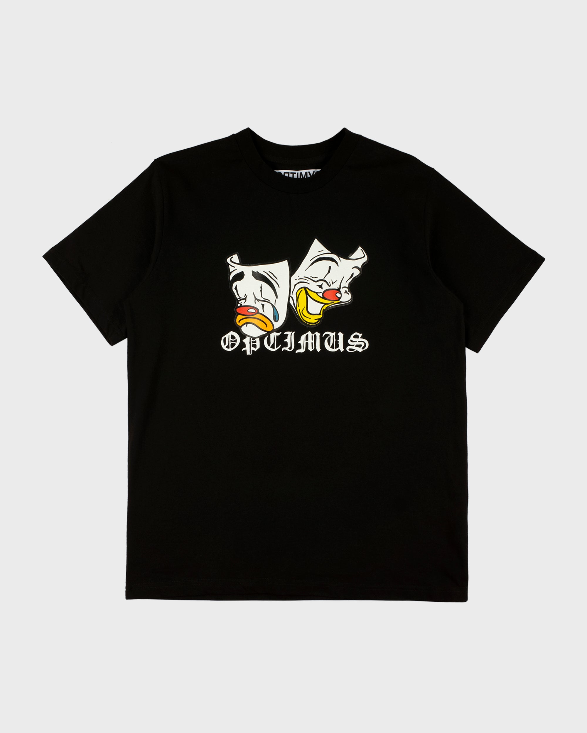 T-SHIRT “HAPPY & SAD” BLACK
