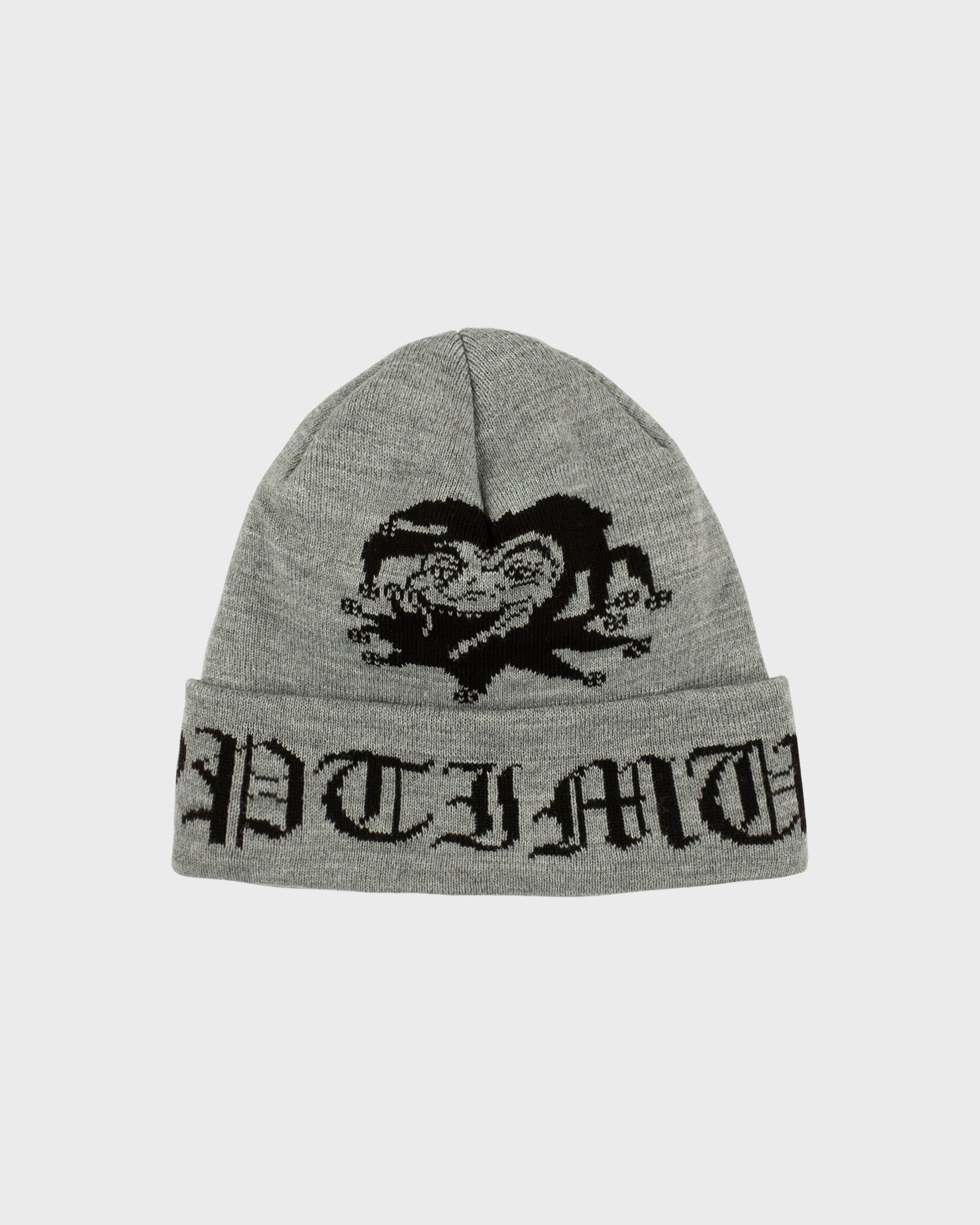 BEANIE "JESTER" GREY/BLACK