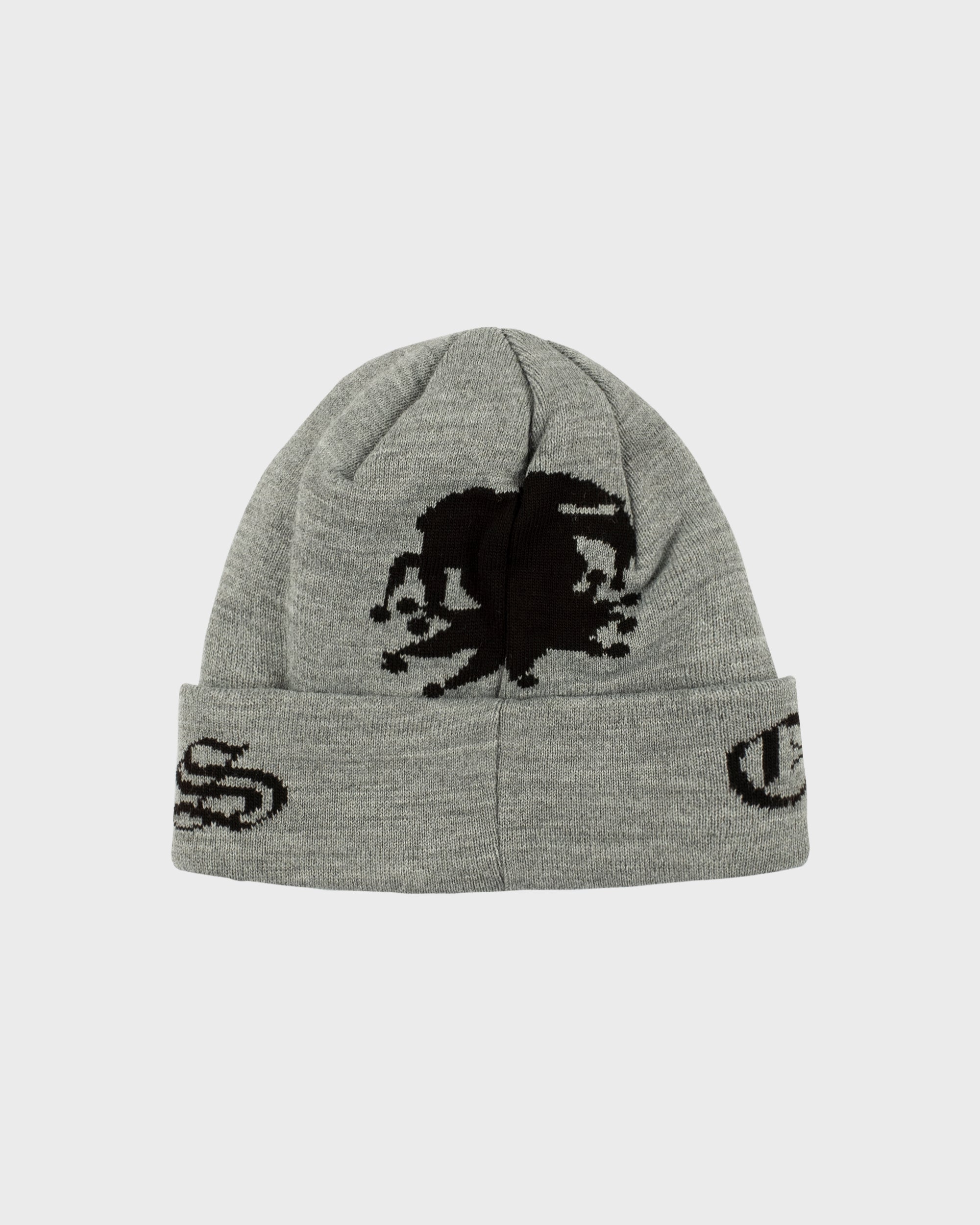 BEANIE "JESTER" GREY/BLACK